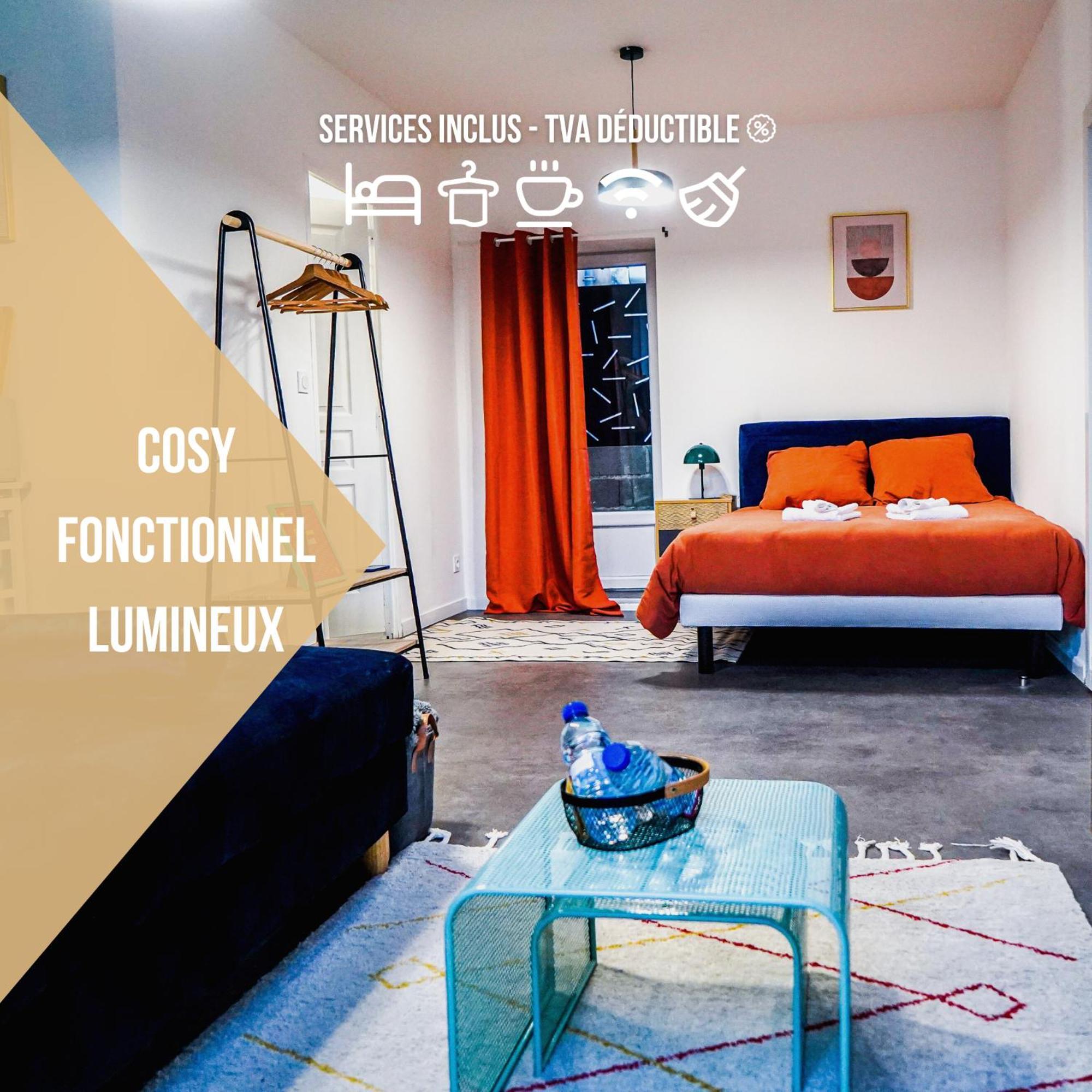 Le Petit Faubourg • Fibre • Proche Centre-Ville Шатору Экстерьер фото